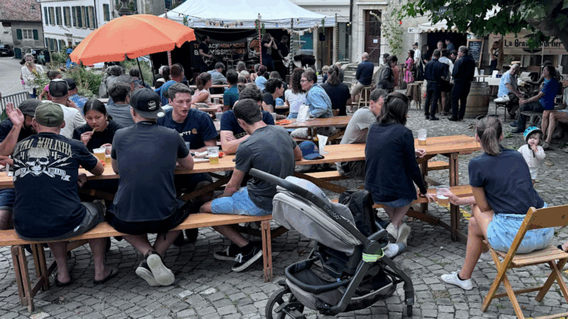 4ème édition du Biergarten de Romainmôtier