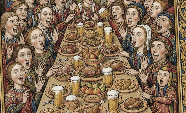 Nuitée médiévale du Nouvel An – Festoyez à Romainmôtier !